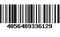 Código de Barras 4056489336129