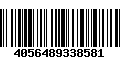 Código de Barras 4056489338581