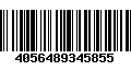 Código de Barras 4056489345855