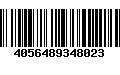 Código de Barras 4056489348023