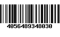 Código de Barras 4056489348030