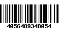 Código de Barras 4056489348054