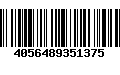 Código de Barras 4056489351375