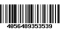 Código de Barras 4056489353539