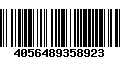 Código de Barras 4056489358923