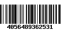 Código de Barras 4056489362531