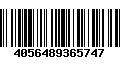 Código de Barras 4056489365747