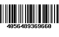 Código de Barras 4056489369660