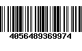 Código de Barras 4056489369974