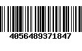 Código de Barras 4056489371847