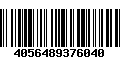 Código de Barras 4056489376040