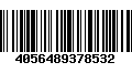 Código de Barras 4056489378532