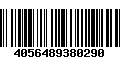 Código de Barras 4056489380290