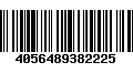 Código de Barras 4056489382225