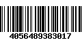 Código de Barras 4056489383017