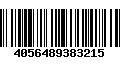 Código de Barras 4056489383215