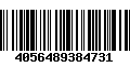 Código de Barras 4056489384731