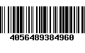 Código de Barras 4056489384960