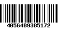 Código de Barras 4056489385172