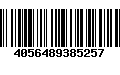 Código de Barras 4056489385257