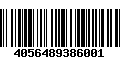 Código de Barras 4056489386001