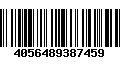 Código de Barras 4056489387459