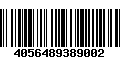 Código de Barras 4056489389002