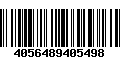 Código de Barras 4056489405498