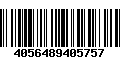 Código de Barras 4056489405757