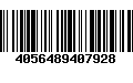 Código de Barras 4056489407928