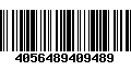 Código de Barras 4056489409489