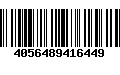 Código de Barras 4056489416449