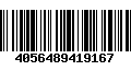 Código de Barras 4056489419167