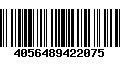 Código de Barras 4056489422075