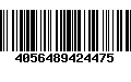 Código de Barras 4056489424475