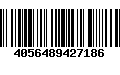 Código de Barras 4056489427186