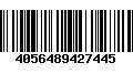 Código de Barras 4056489427445