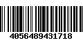 Código de Barras 4056489431718