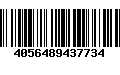 Código de Barras 4056489437734