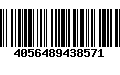 Código de Barras 4056489438571