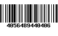 Código de Barras 4056489440406