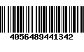 Código de Barras 4056489441342