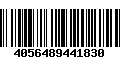 Código de Barras 4056489441830