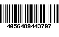 Código de Barras 4056489443797