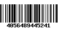 Código de Barras 4056489445241