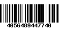 Código de Barras 4056489447740