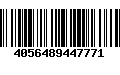 Código de Barras 4056489447771