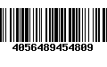 Código de Barras 4056489454809