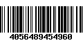 Código de Barras 4056489454960