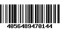 Código de Barras 4056489470144